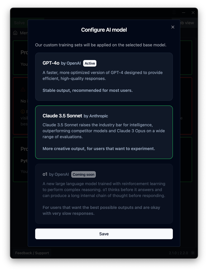 Onboarding step 1