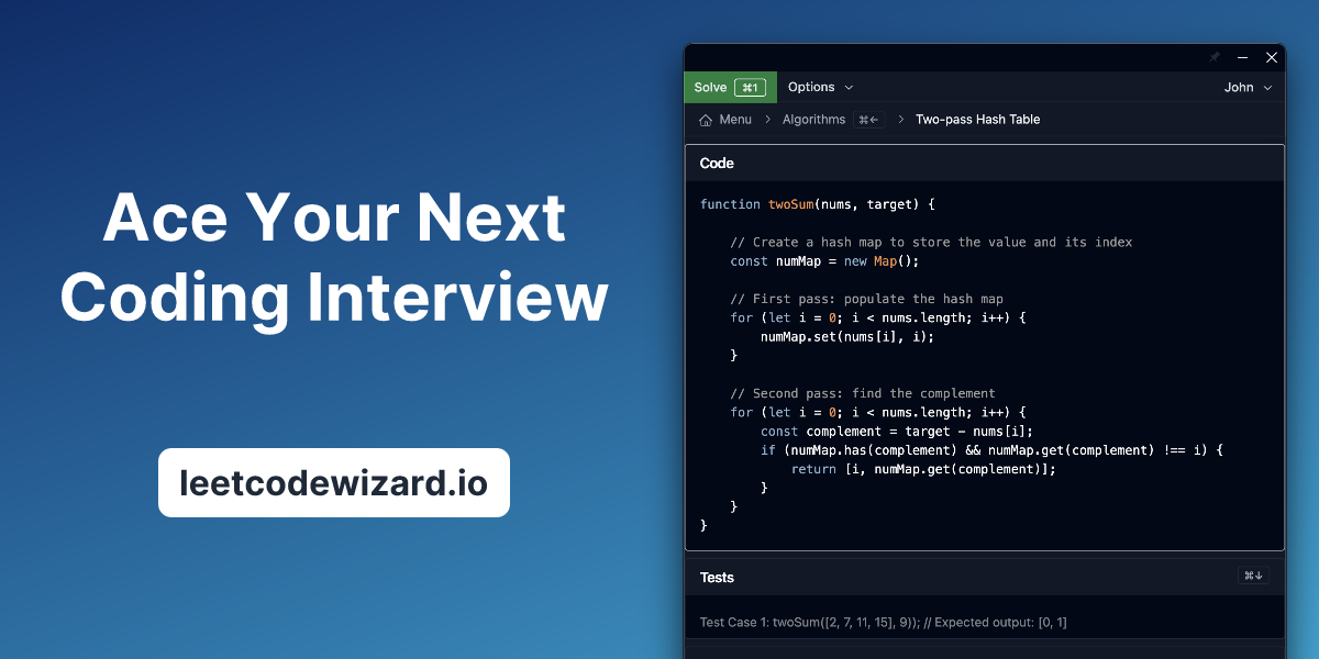 Leetcode Wizard - The #1 AI-Powered Coding Interview Cheating App